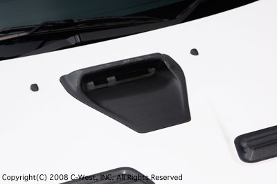 LANCER EVOLUTION CZ4A BONNET AIR INTAKE SCOOP