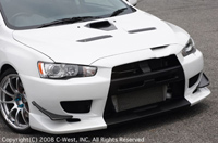 LANCER EVOLUTION CZ4A FRONT BUMPER PFRP